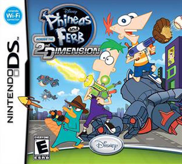 [NDS]《Phineas and Ferb – Across the 2nd Dimension》(USA) (En,Fr,Es)