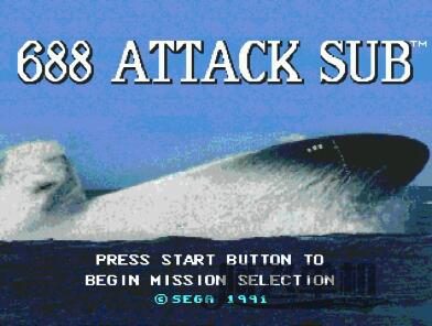 MD《猎杀潜艇-美版（688 Attack Sub）》带中文模拟器_游源网