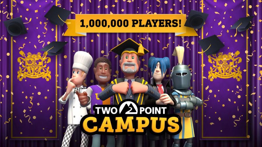 Two Point模拟游戏系列作《双点校园》发布两周后拥有百万玩家